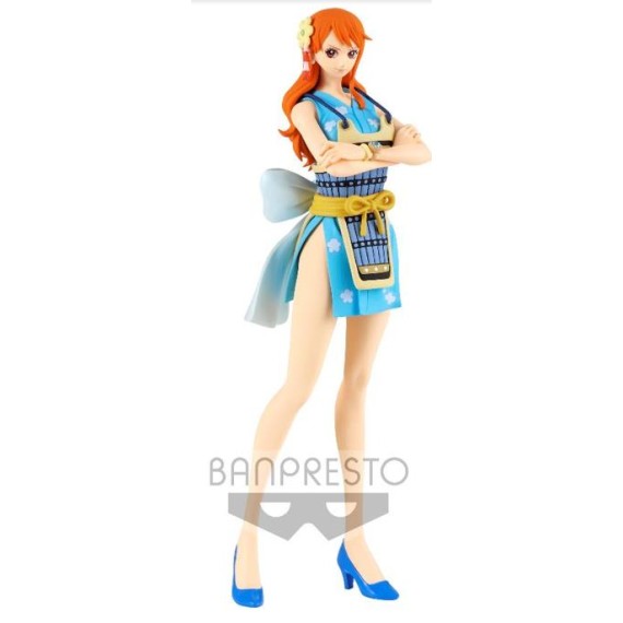 Banpresto Glitter Glamours One Piece Nami Wanokuni Style Ver B